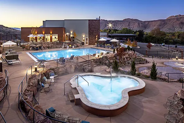 Hyatt Place, Moab, UT photography by Greg Ceo, photo edited by Valentin Sivyakov